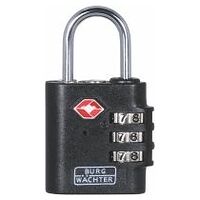 TSA / combination lock  30 mm