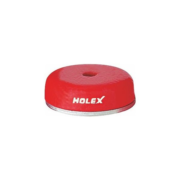 Flat pot magnet with keeper plate AlCo 19 mm HOLEX