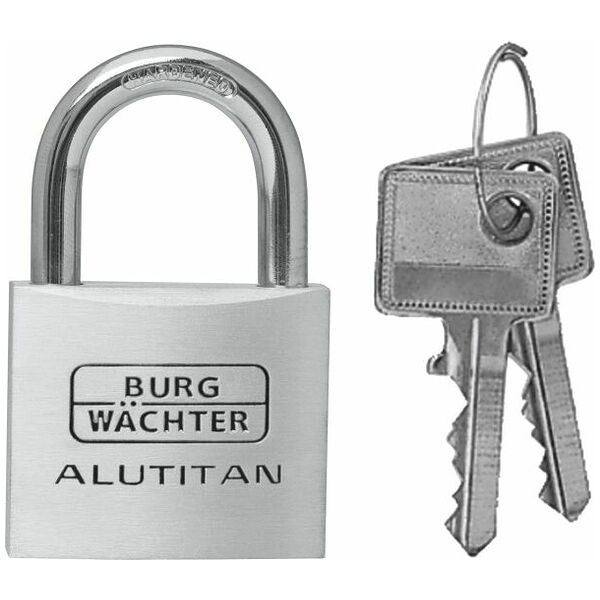 ALUTITAN padlock individual keys
