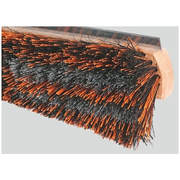 Industrial yard broom Arenga-elastomer-steel wire mixture 400 mm
