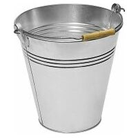 Bucket, metal galvanised  10 l
