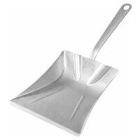 Professional dustpan, stainless steel 0.8 mm sheet metal thickness