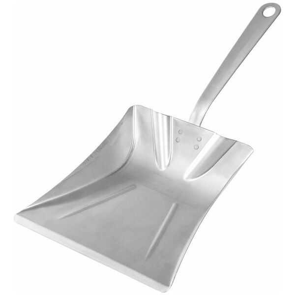 Professional dustpan, stainless steel 0.8 mm sheet metal thickness