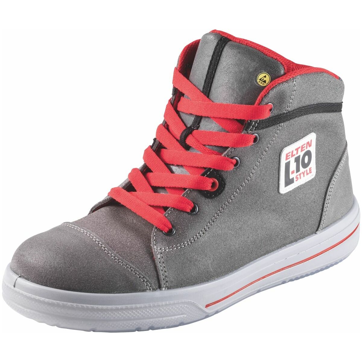 Lace-up boots grey VINTAGE Mid ESD, S3 45
