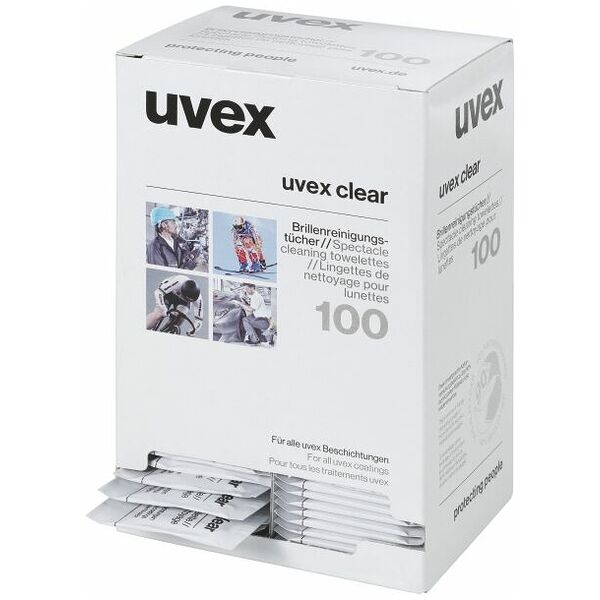 Lens cleaning towelettes 100 pieces