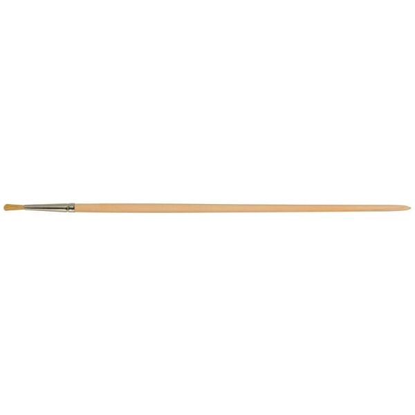 Lining-out brush, pale Chinese bristle, size 8, ⌀ 4 mm