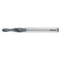 Solid carbide short stepped drill 90° TiAlN