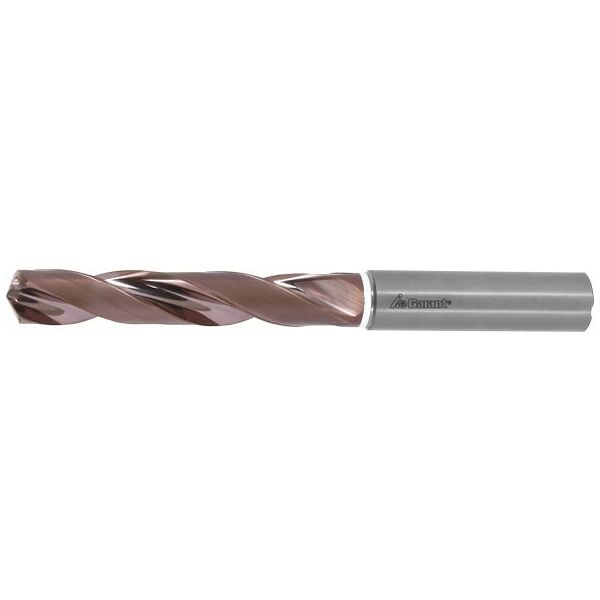 Solid carbide HPC drill plain shank DIN 6535 HA TiAlN