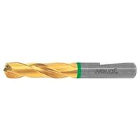 Solid carbide high performance drill, Whistle-Notch shank DIN 6535 HE TiN