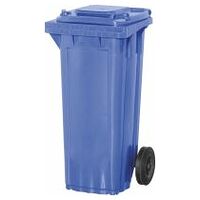 Contenedor de basura  azul
