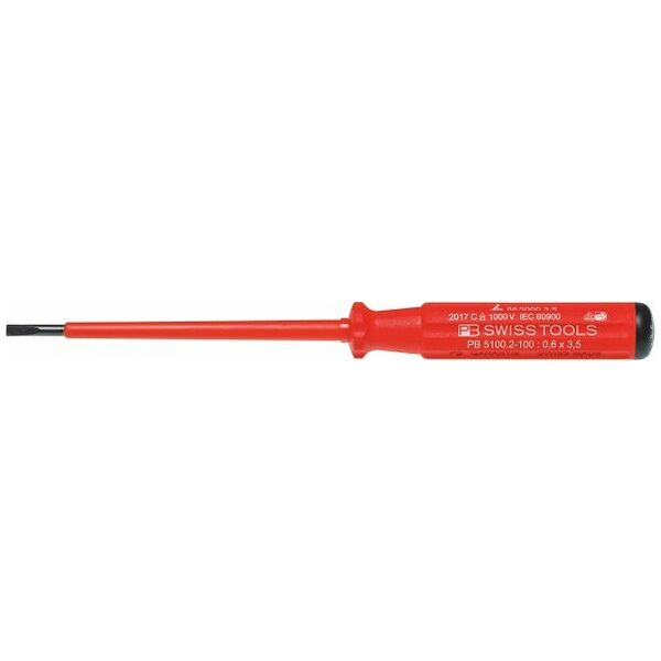 Electrician’s screwdriver for slot-head, Classic fully insulated 3,5 mm