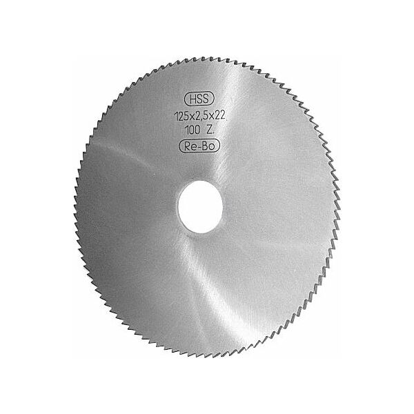 Metal circular saw blade fine uncoated