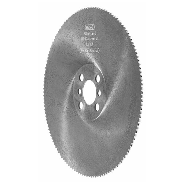 Stainless steel circular saw blade coarse