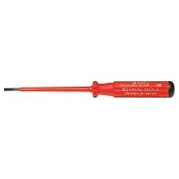 Electrician’s screwdriver for slot-head, Classic fully insulated 4 mm