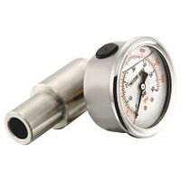 Pressure gauge for spindles of type TB  PK25