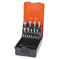 Countersink set No. 150175 in a case 90° 17