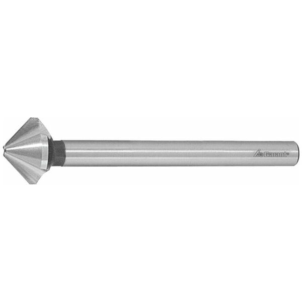 High-precision countersink, long 90° uncoated