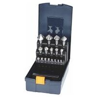 Countersink set No. 150378 in a case 90° 17