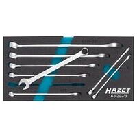 Combination wrench set 10 ∙ 11 ∙ 13 ∙ 14 ∙ 15 ∙ 17 ∙ 19 ∙ 22 Outside 12-point traction profile
