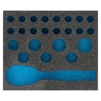 2-komponent blødt skumindsats ∙ 95 mm x 80 mm