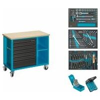 Mobile work bench ∙ with assortment