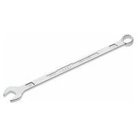 Combination wrench ∙ extra long ∙ slim design 18 mm Outside 12-point traction profile