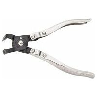 Clic hose clamp pliers Fixed jaws, bent 90°