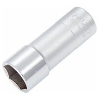 Spark plug socket 20.8 mm ∙ <sup>13</sup>⁄<sub>16</sub> ″ Outside hexagon profile Square, hollow 12.5 mm (1/2 inch)