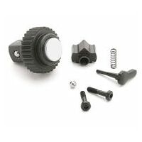 Replacement set for ratchet wheel with safety lock