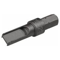 Spezial-Bit VAG Öl-Ablass-Schraube ∙ 1/4 Zoll (6,3 mm) Sechskant massiv ∙ Länge: 35 mm