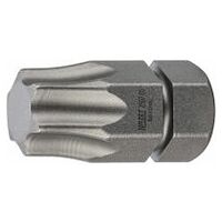 Punta de destornillador (bit) ∙ Hexágono macizo 8 (5/16 pulgadas) ∙ Perfil TORX® interior ∙ 18 mm