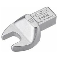 Insert open-end wrench 10 mm Outside hexagon profile Insert square 9 x 12 mm