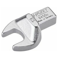 Insert open-end wrench 13 mm Outside hexagon profile Insert square 9 x 12 mm