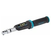 Electronic torque wrench with built-in angle gauge Insert square 9 x 12 mm, Square, solid 6.3 mm (1/4 inch) 2% 1 – 10