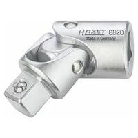 Universal joint Square, solid 10 mm (3/8 inch) Square, hollow 10 mm (3/8 inch) With hinge - for working in areas with restricted access and for getting around obstructive edges