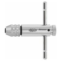 T-tap wrench with ratchet  All-steel