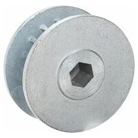 Adapter for single strip wheels
