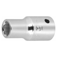 6-kant dop, 1/4 inch Surface Drive 6 mm