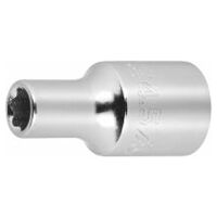 6-kant dop, 1/4 inch Surface Drive 4,5 mm