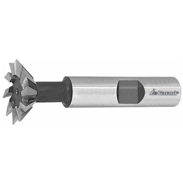 Dovetail milling cutter, form C 45° uncoated