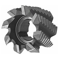 Semi-roughing shell end mill NF uncoated