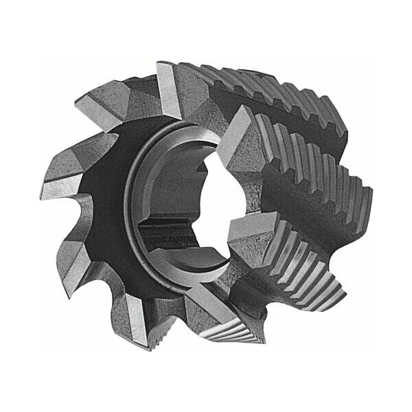 Semi-finishing shell end mill NF uncoated