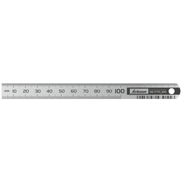 Inox 150-2000 mm Rostfreie Stahlmaßstäbe beidseitige Teilung mm 1/2 mm 