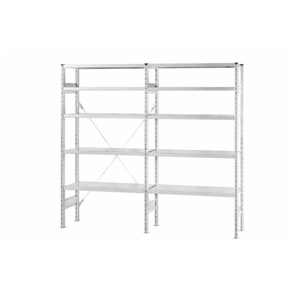 Storage shelf, add-on rack  Depth 400 mm