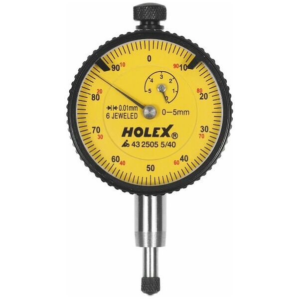 Precision small dial indicator shock-resistant 5/40 mm