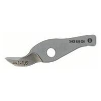 Couteau droit jusqu'à 1,6 mm, pour cisaille GSZ 160 Professional Bosch