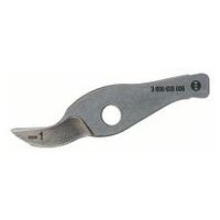 Couteau droit jusqu'à 1,0 mm, pour cisaille GSZ 160 Professional Bosch