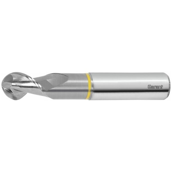 Solid carbide ball nose slot drill  uncoated