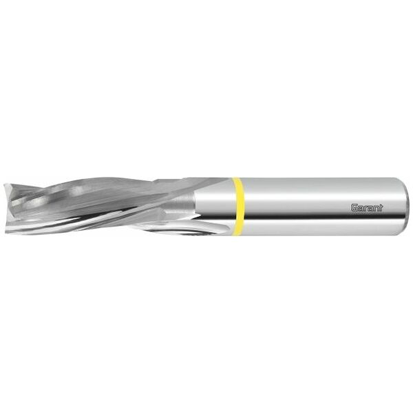 Solid carbide slot drill Left-hand flutes uncoated