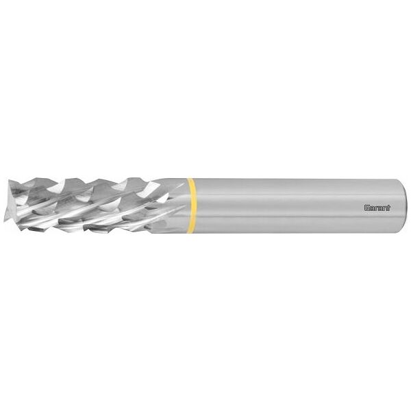 Solid carbide router cutter compacting cut coarse uncoated